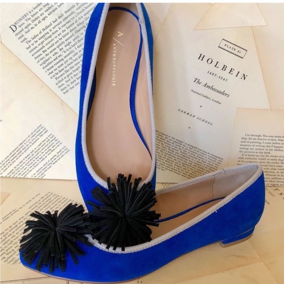 Anthropologie Shoes - Anthropologie suede flats